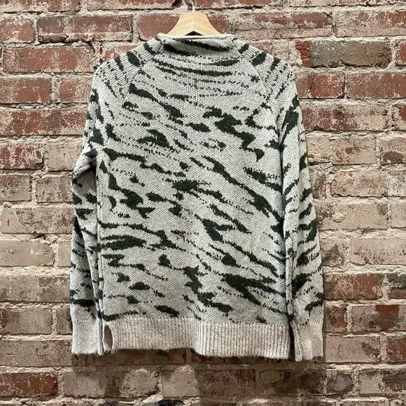 Madewell Alexia Alpaca‎ Mock Neck Sweater Size XS - Picture 7 of 8